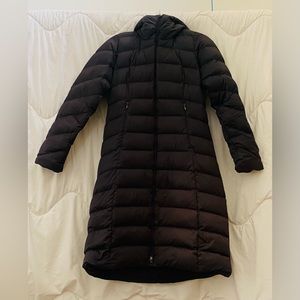 Patagonia hooded puffer jacket coat down feather women’s size S